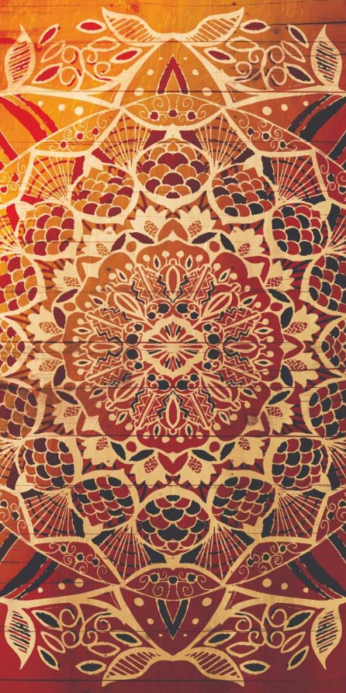 Wooden Sea Mandala Mate art print by Jace Grey for $57.95 CAD