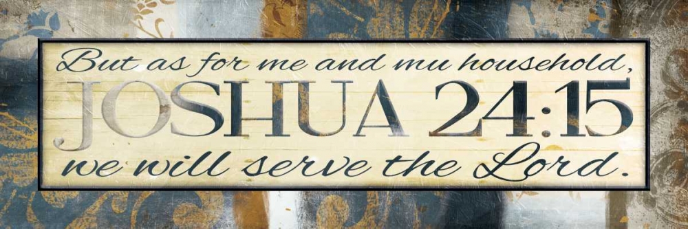 Serve The Lord art print by Jace Grey for $57.95 CAD