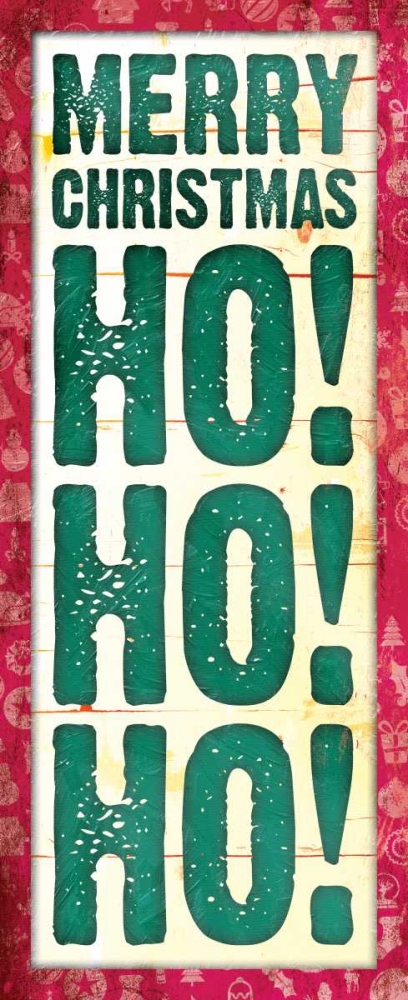Ho Ho Ho art print by Jace Grey for $57.95 CAD