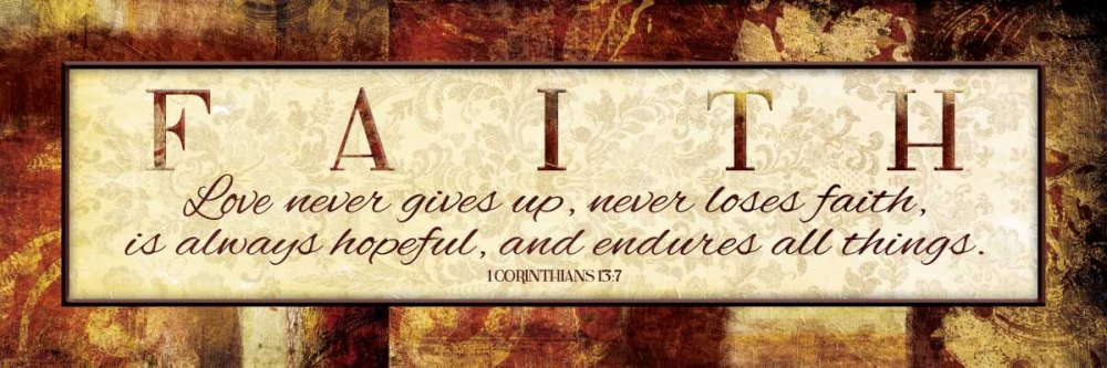 Never Loses Faith art print by Jace Grey for $57.95 CAD