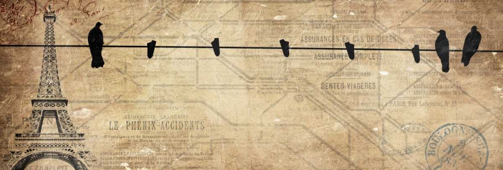 Paris Line art print by Jace Grey for $57.95 CAD