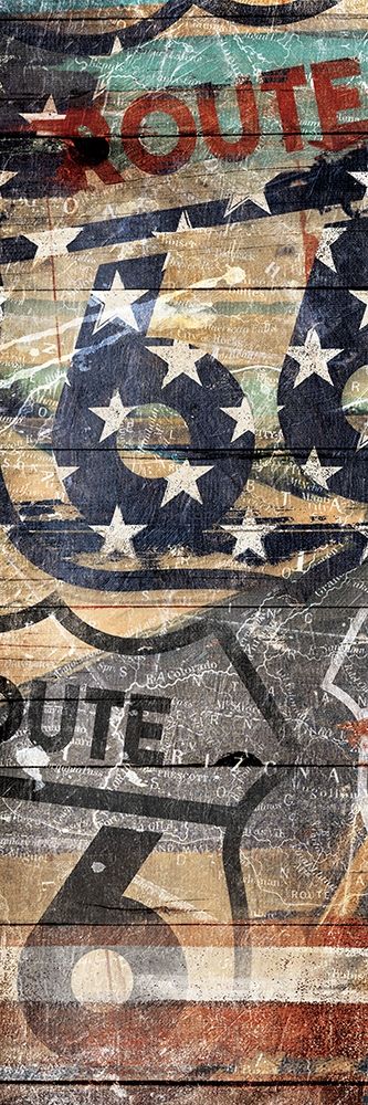 USA Route 66 art print by Jace Grey for $57.95 CAD