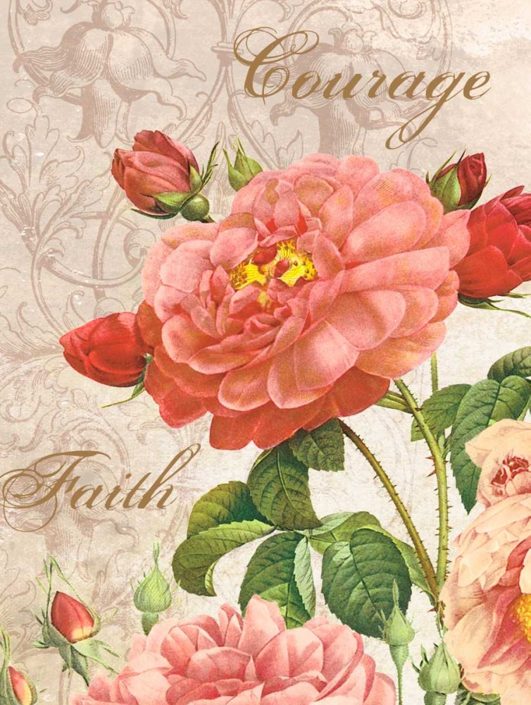 Courage Faith art print by Jace Grey for $57.95 CAD