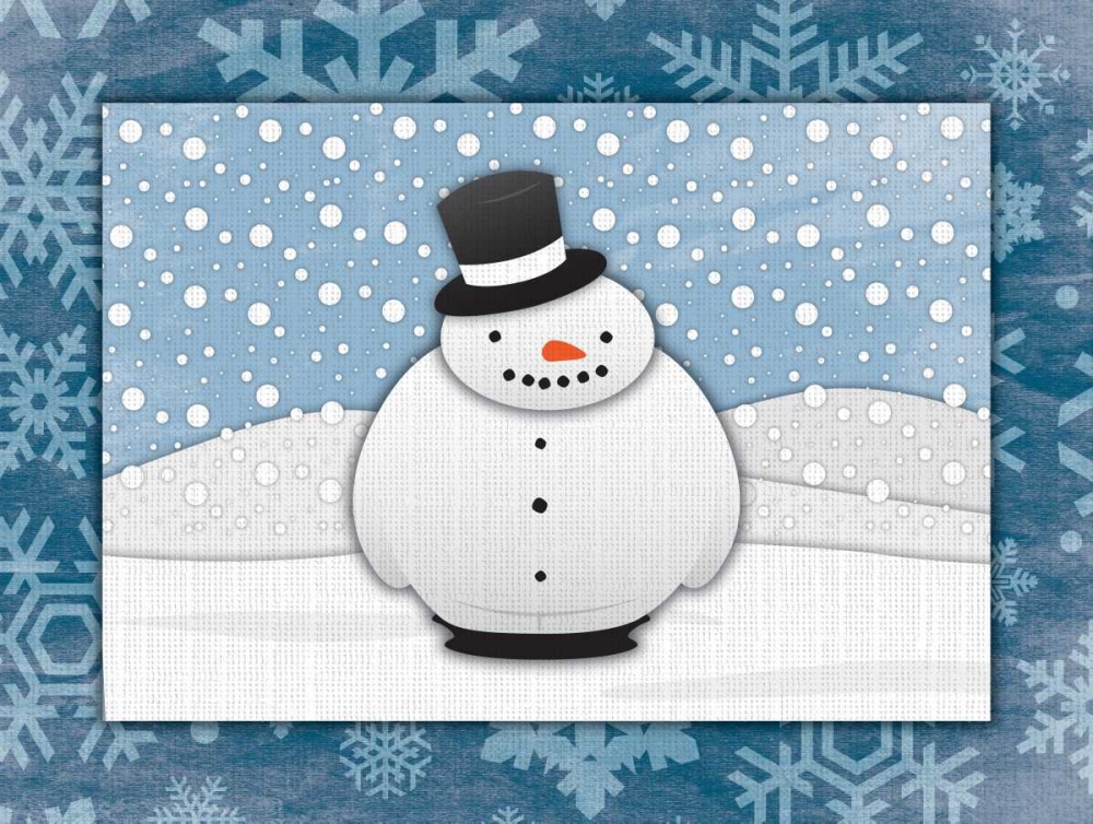 Snowman art print by Jace Grey for $57.95 CAD