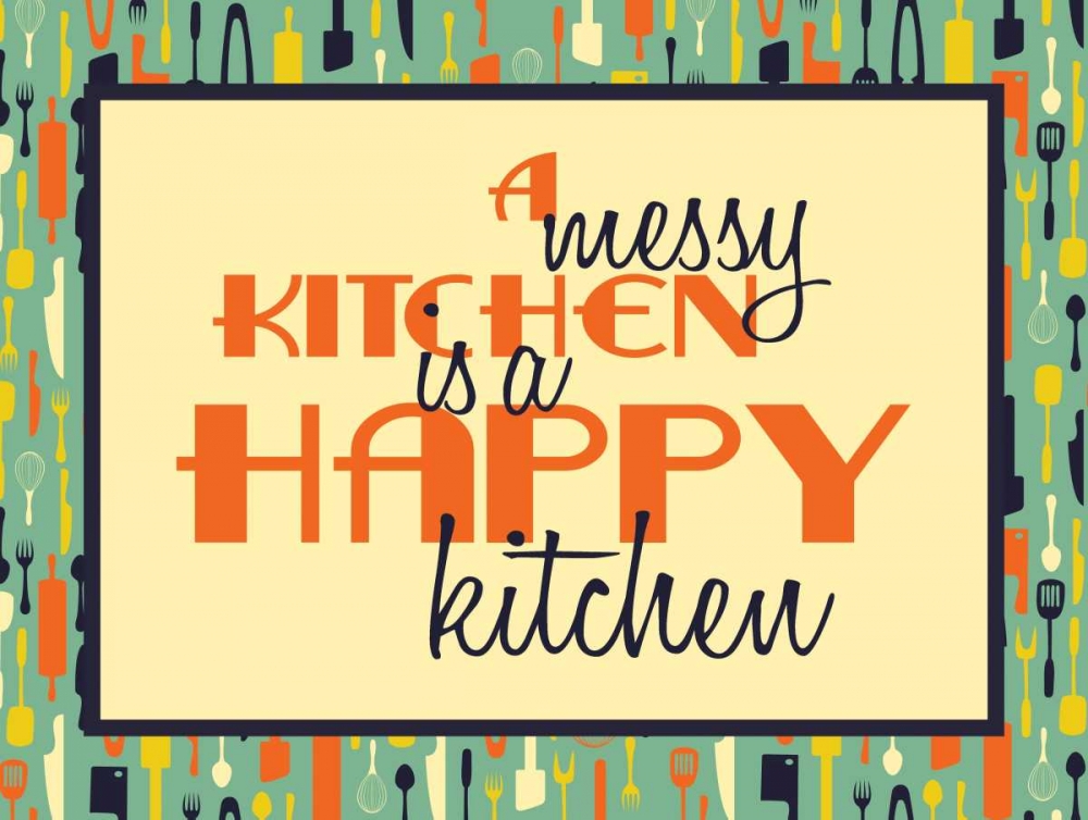 Messy Kitchen 2 art print by Jace Grey for $57.95 CAD