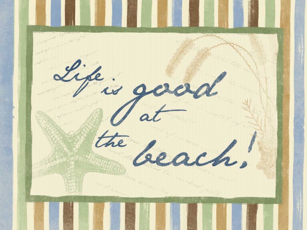 Beach A art print by Jace Grey for $57.95 CAD