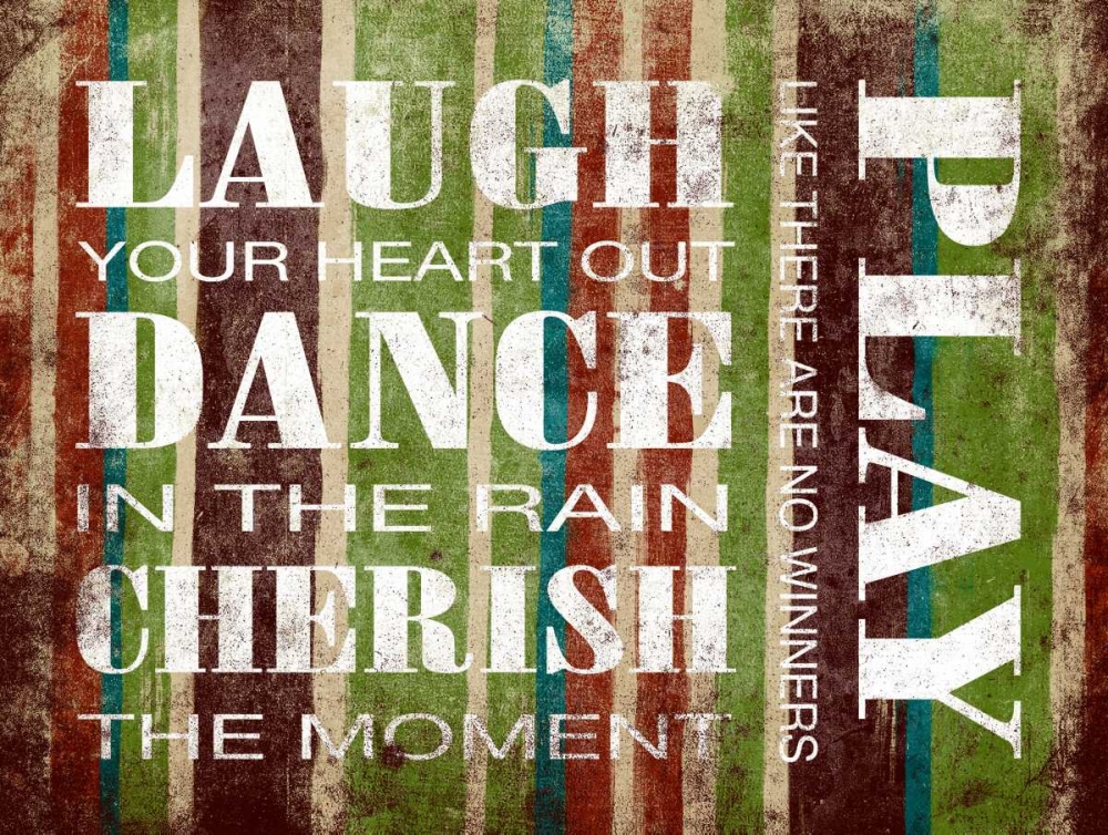 Play Inspirational art print by Jace Grey for $57.95 CAD