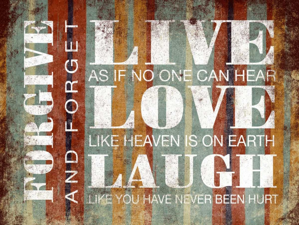 Forgive Inspirational art print by Jace Grey for $57.95 CAD