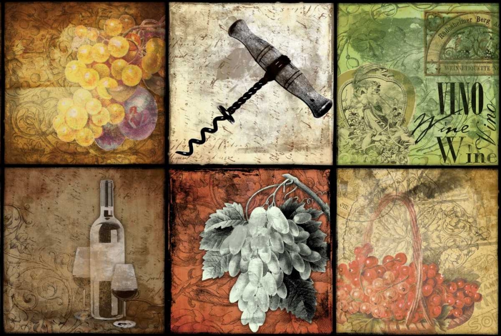 Wine Patch art print by Jace Grey for $57.95 CAD