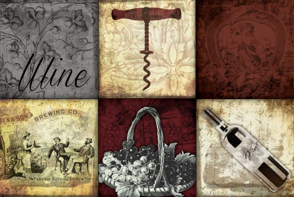 Wine Patch art print by Jace Grey for $57.95 CAD