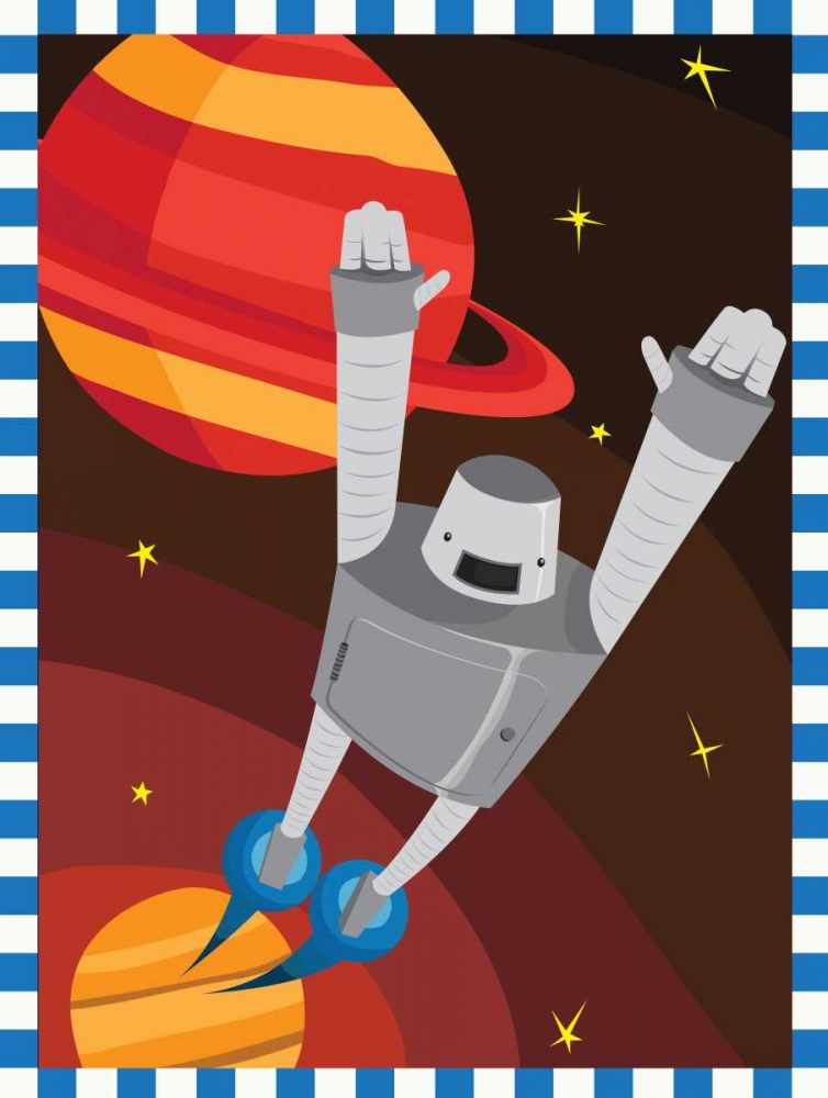 Robots art print by Jace Grey for $57.95 CAD