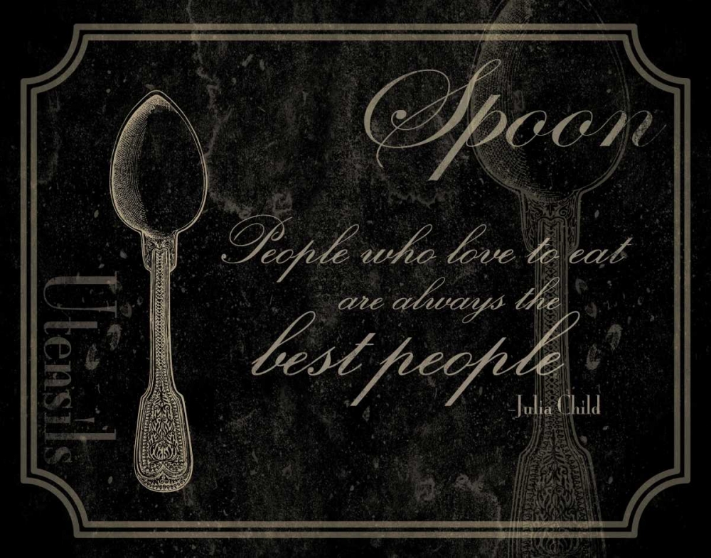Spoon Quote 2 art print by Jace Grey for $57.95 CAD