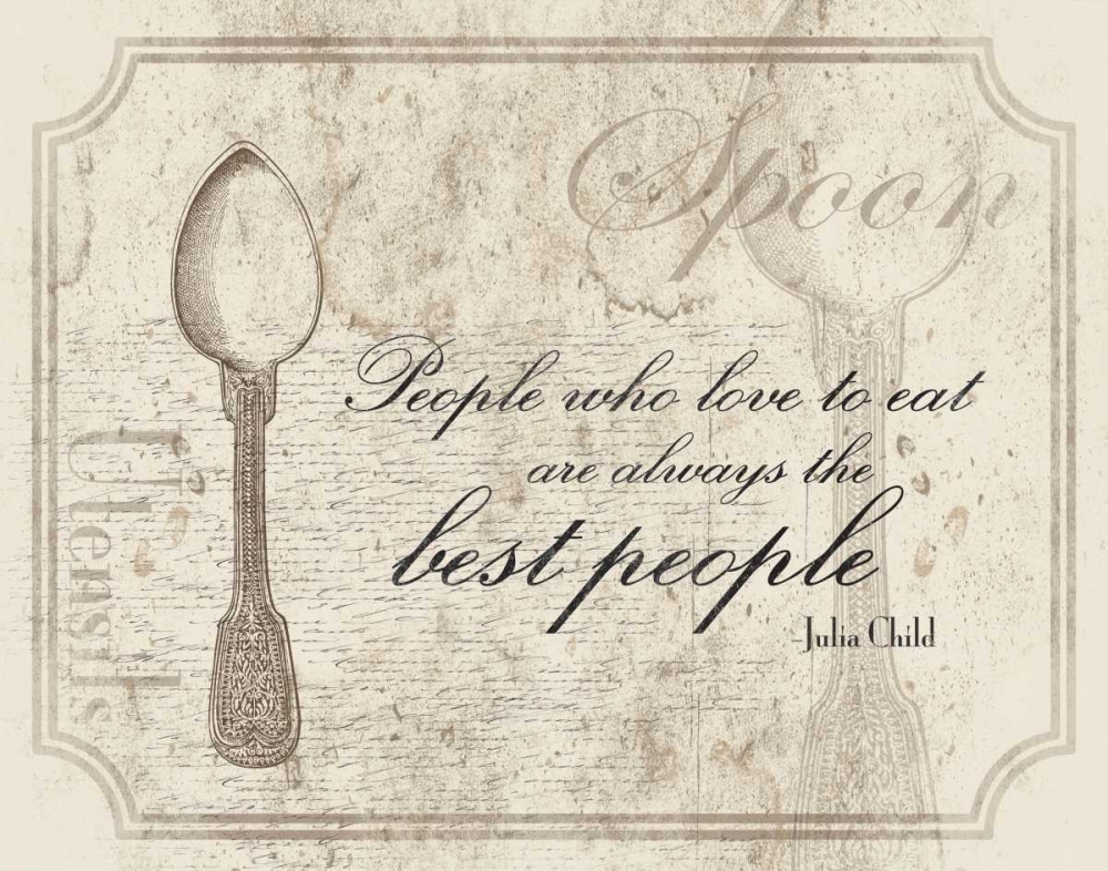Spoon Quote art print by Jace Grey for $57.95 CAD