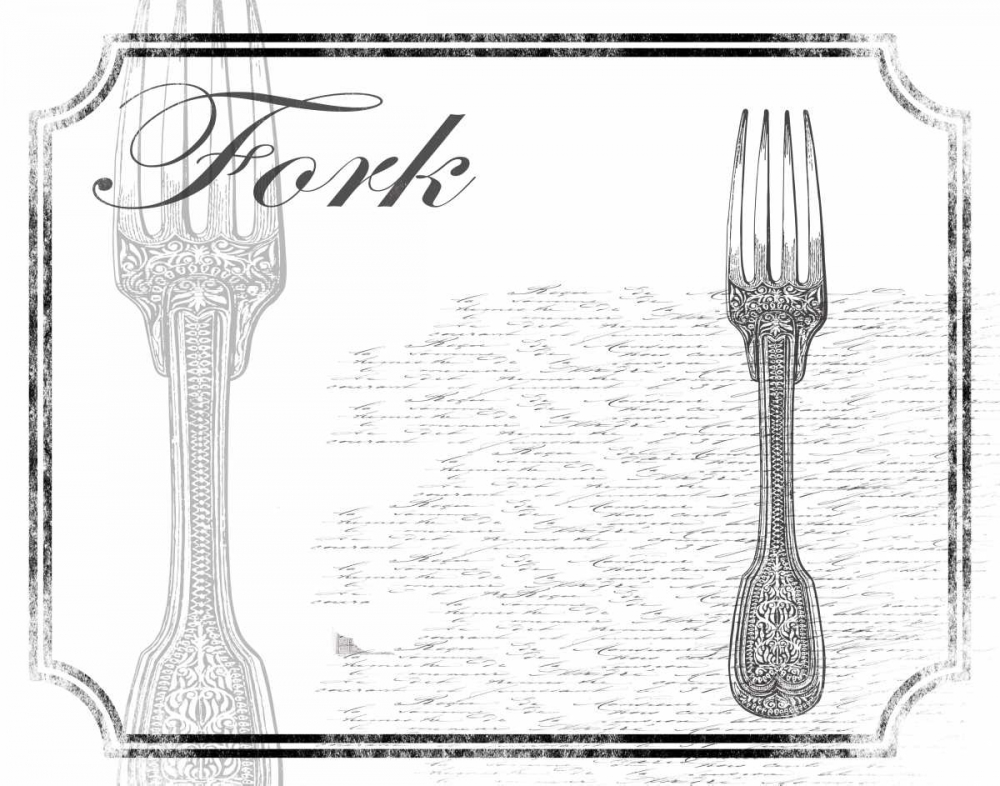 Simple Fork art print by Jace Grey for $57.95 CAD