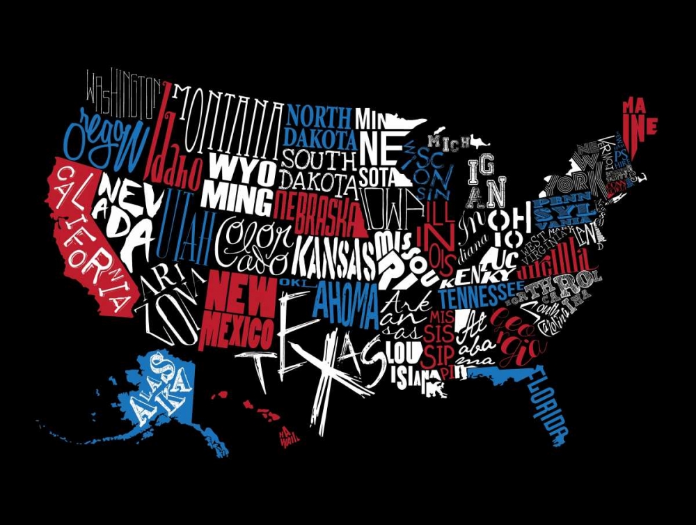 USA 3 art print by Jace Grey for $57.95 CAD