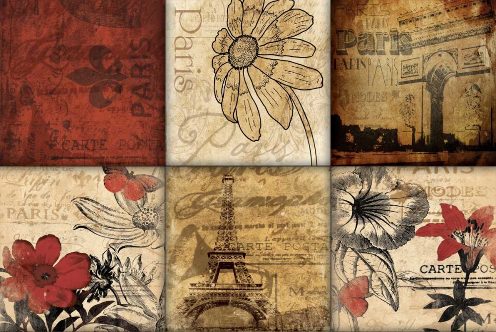 Paris Floral art print by Jace Grey for $57.95 CAD