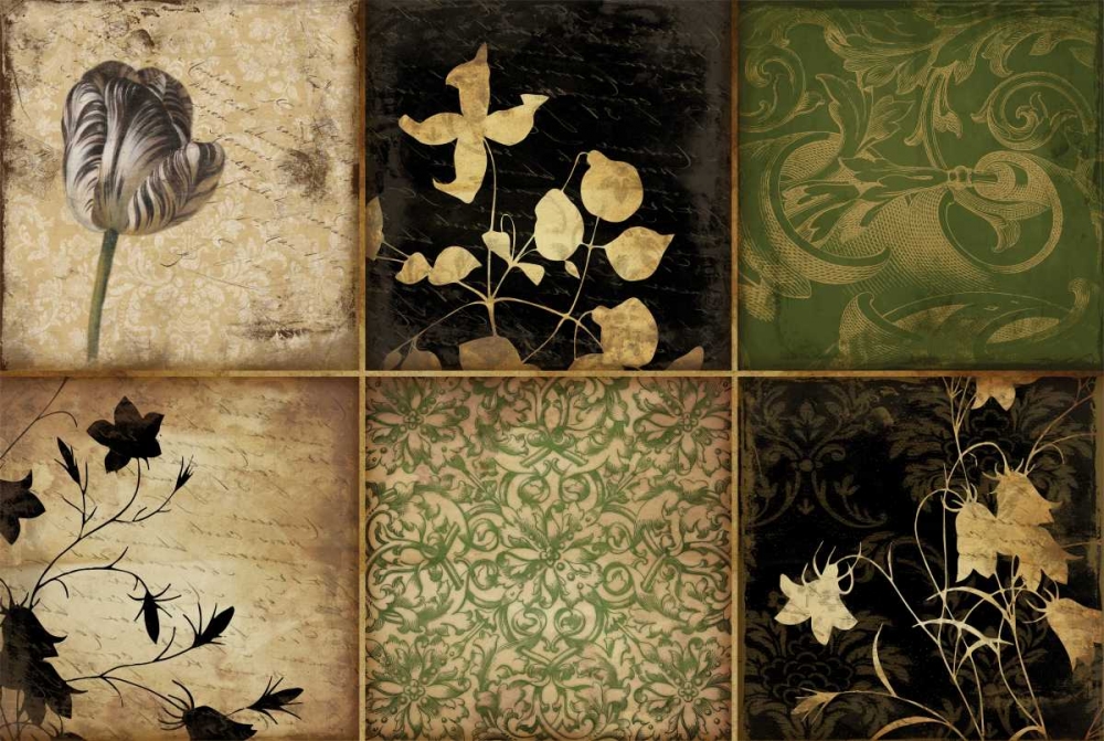 Green Florals art print by Jace Grey for $57.95 CAD