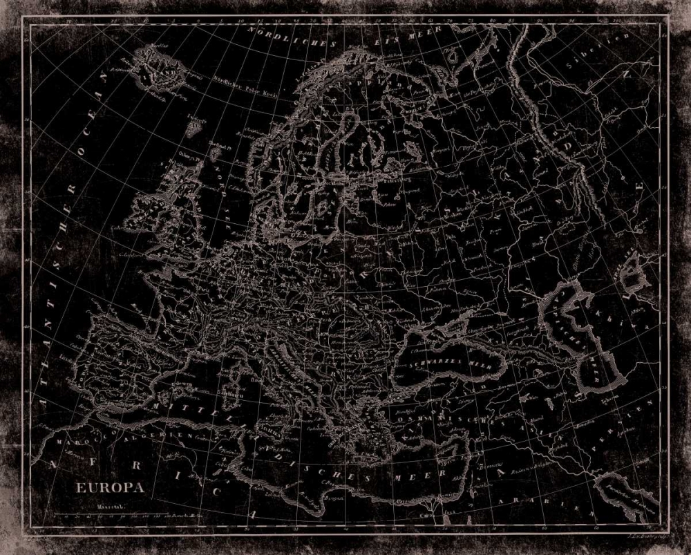 Eastern Map art print by Jace Grey for $57.95 CAD