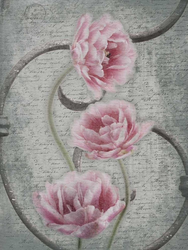 Floral Fence 2 art print by Jace Grey for $57.95 CAD
