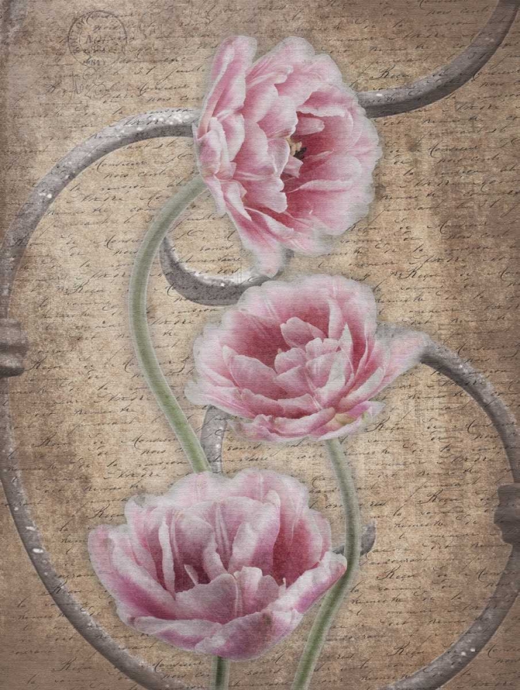 Floral Fence 3 art print by Jace Grey for $57.95 CAD