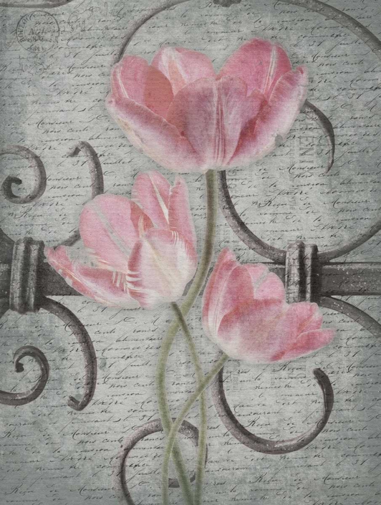 Floral Fence Mate 2 art print by Jace Grey for $57.95 CAD