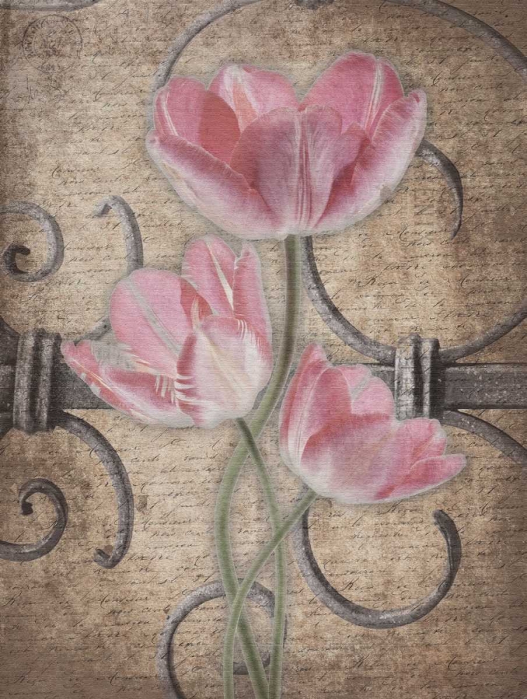 Floral Fence Mate 3 art print by Jace Grey for $57.95 CAD