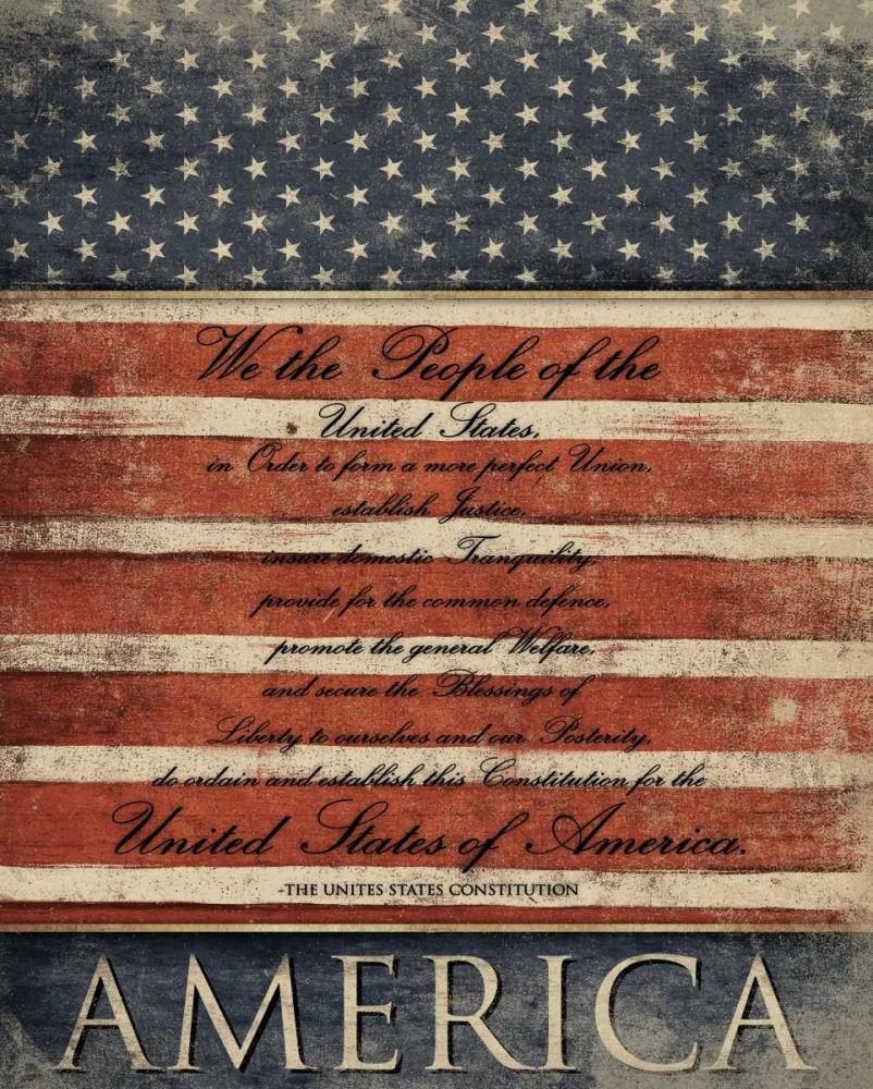 We The People art print by Jace Grey for $57.95 CAD