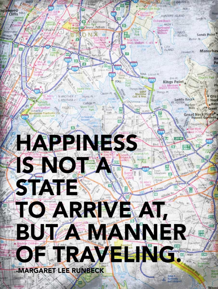 Traveling Map art print by Jace Grey for $57.95 CAD
