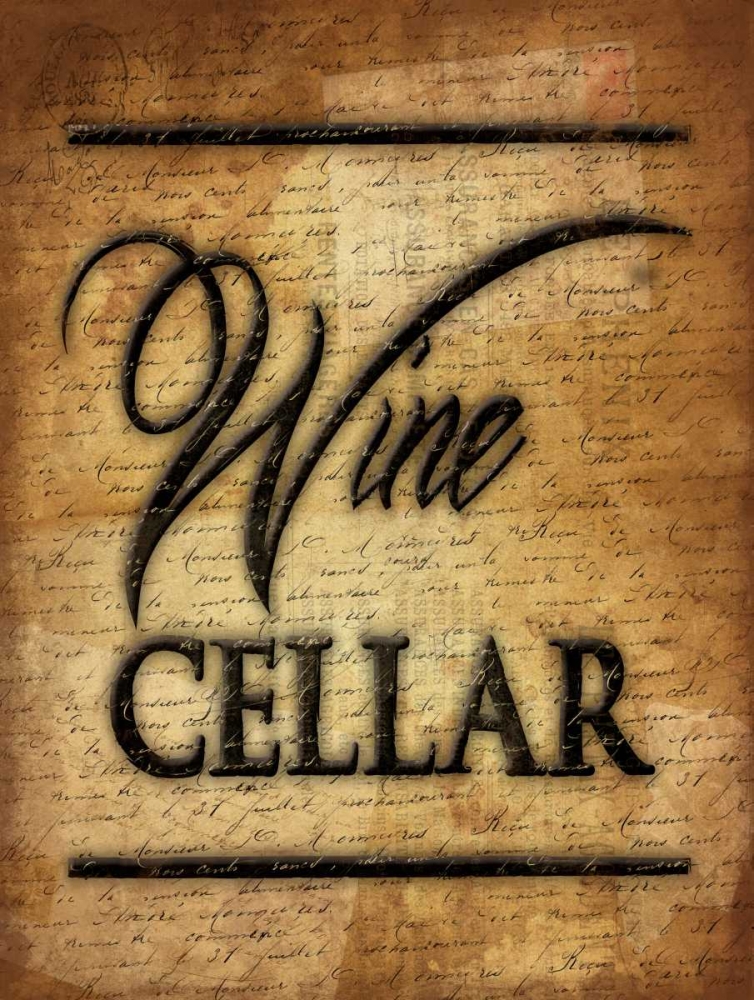 Wine Cellar Reverse art print by Jace Grey for $57.95 CAD