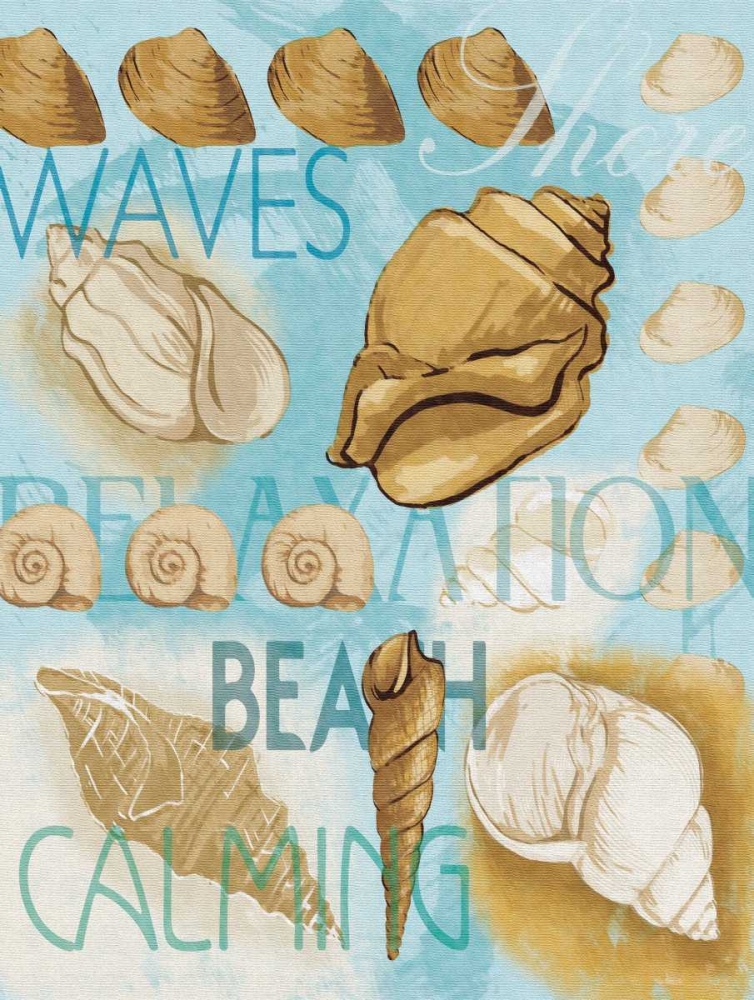 Shell Collage art print by Jace Grey for $57.95 CAD