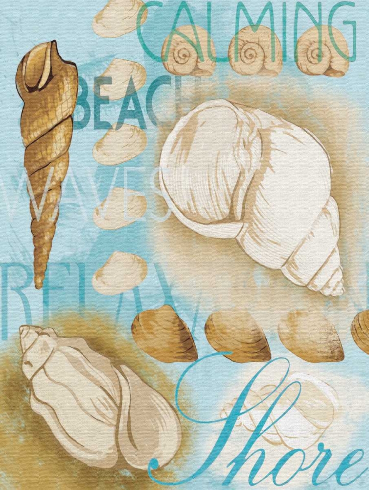 Shell Collage Mate art print by Jace Grey for $57.95 CAD