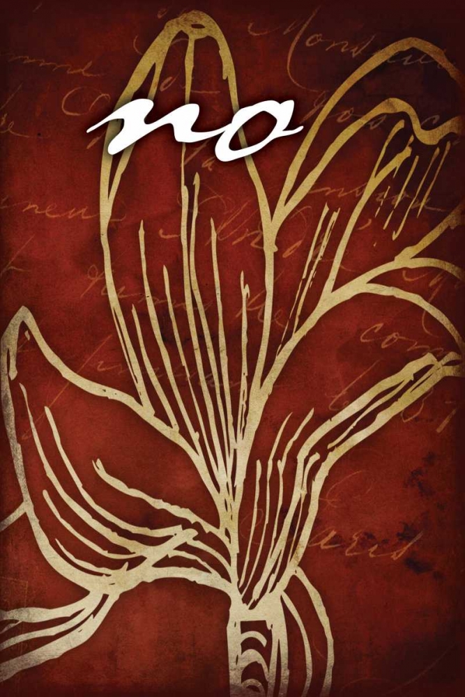 RED_no art print by Jace Grey for $57.95 CAD