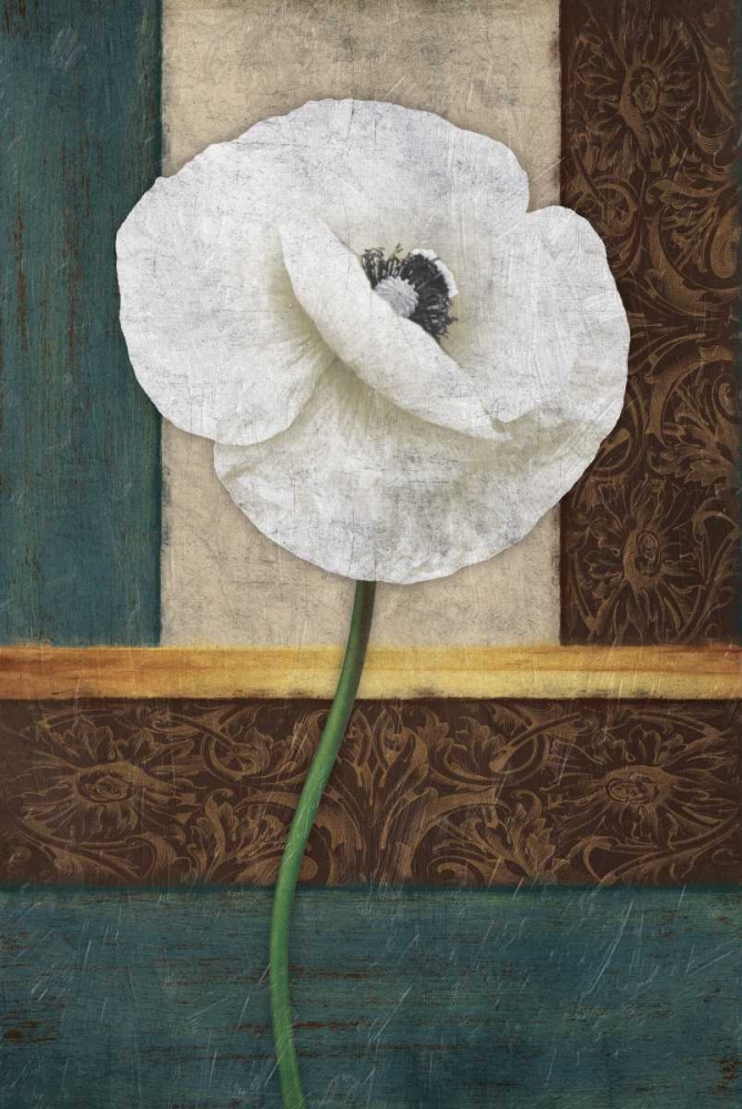 White Floral art print by Jace Grey for $57.95 CAD