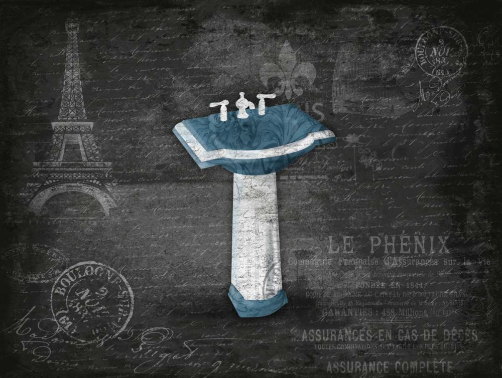 Blue Sink art print by Jace Grey for $57.95 CAD