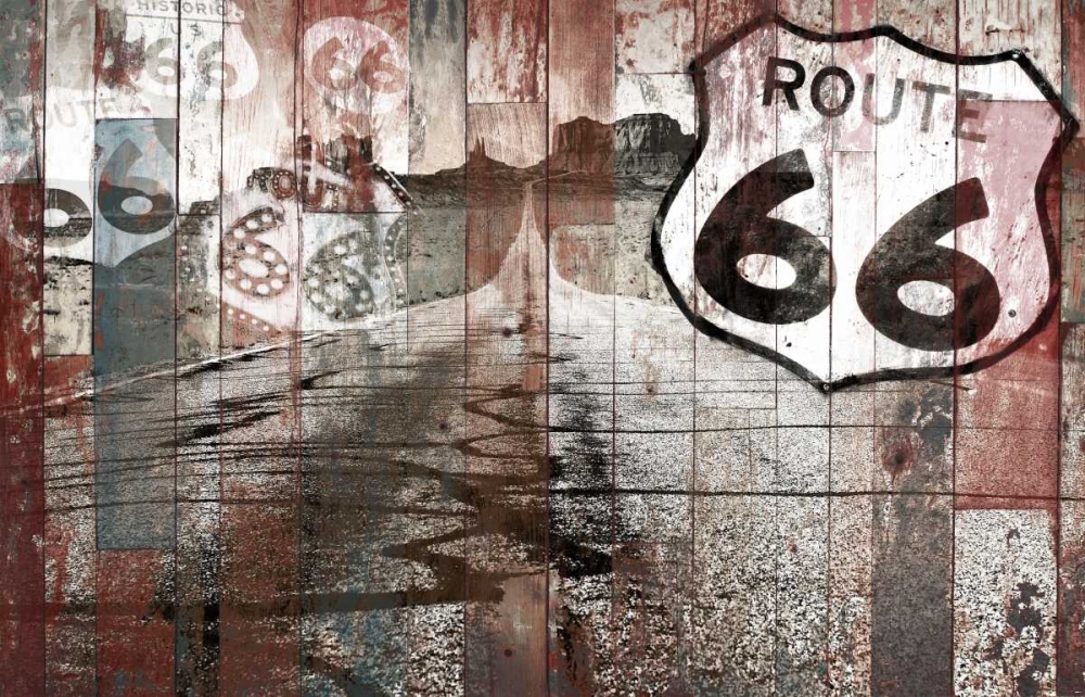 Road To Route 66 art print by Jace Grey for $57.95 CAD