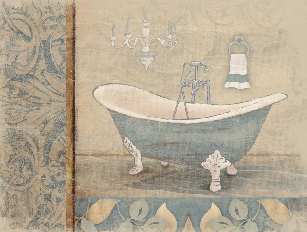 Bath blue art print by Jace Grey for $57.95 CAD
