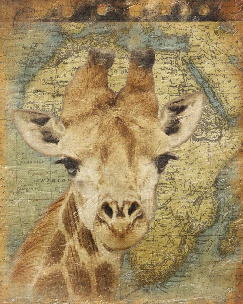 Giraffe 2 art print by Jace Grey for $57.95 CAD