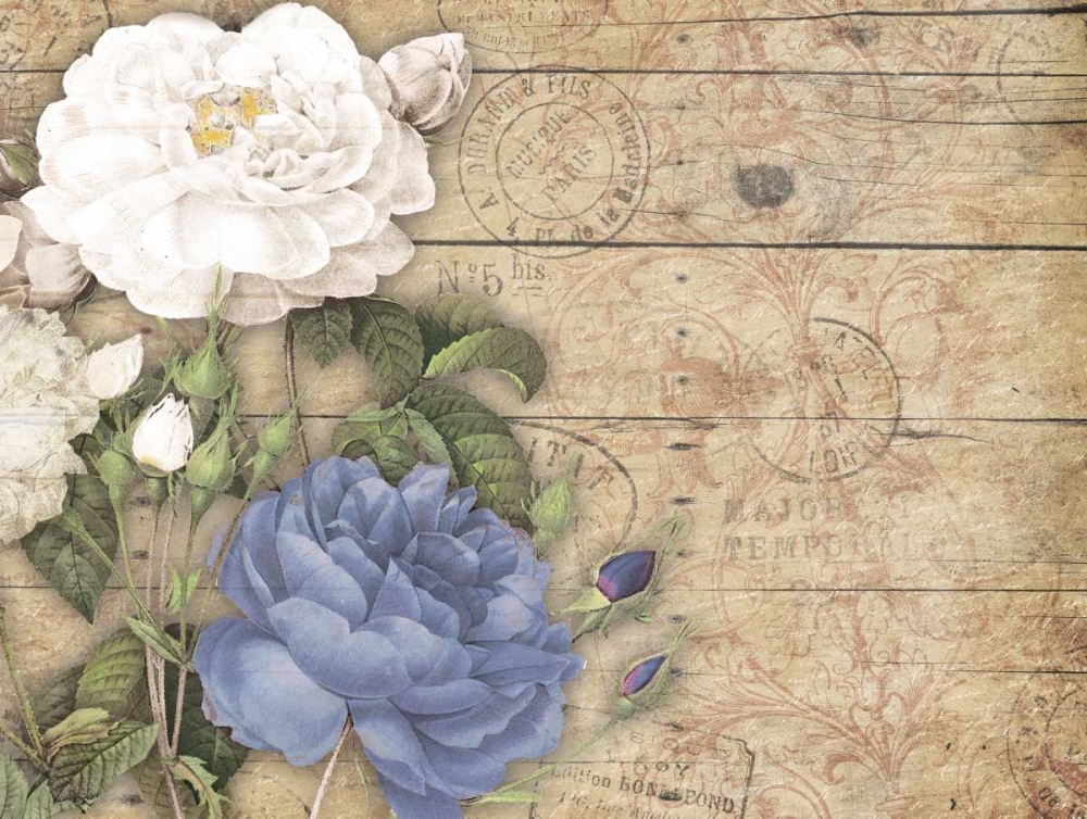 Purple floral mate art print by Jace Grey for $57.95 CAD