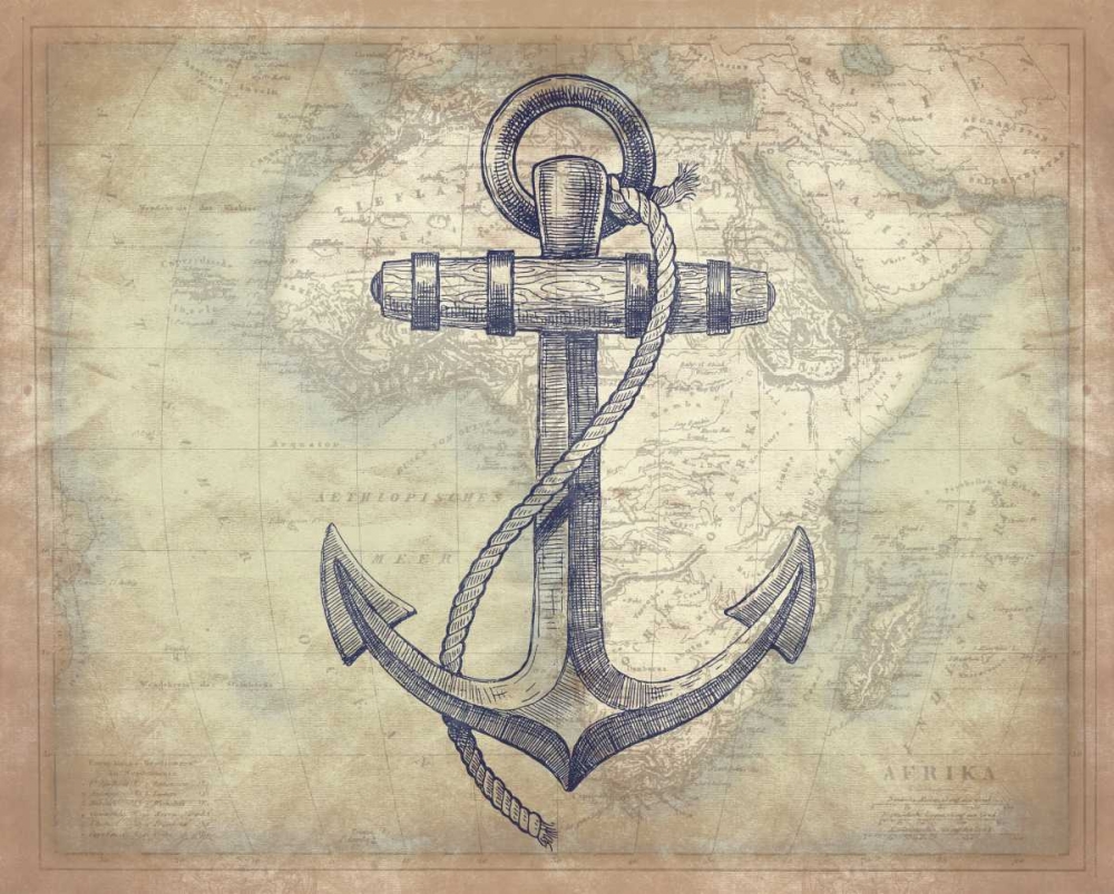 Coastal map mate art print by Jace Grey for $57.95 CAD