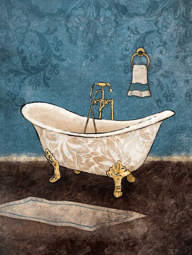 Blue Bath art print by Jace Grey for $57.95 CAD