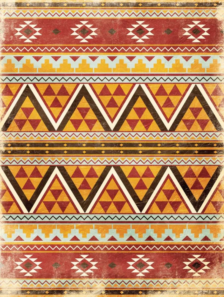 Aztec  pattern art print by Jace Grey for $57.95 CAD