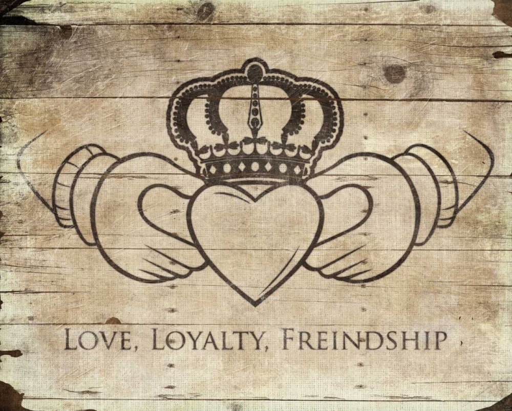Love Loyalty Friendship art print by Jace Grey for $57.95 CAD