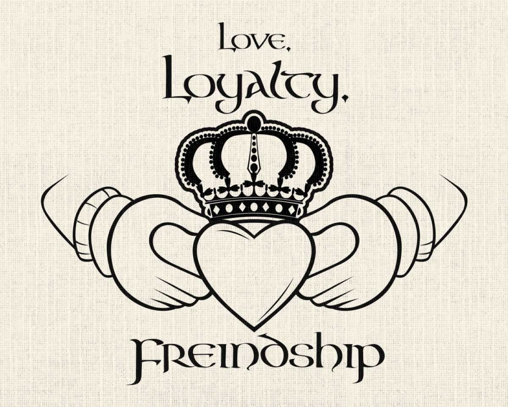 Love Loyalty Friendship 2 art print by Jace Grey for $57.95 CAD