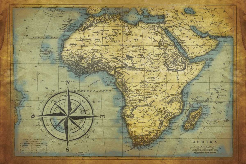 Afrika art print by Jace Grey for $57.95 CAD