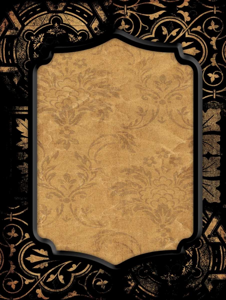 Black gold frame art print by Jace Grey for $57.95 CAD