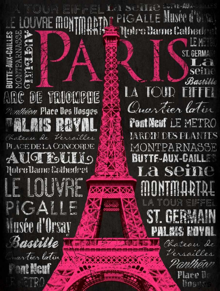 Paris Type art print by Jace Grey for $57.95 CAD