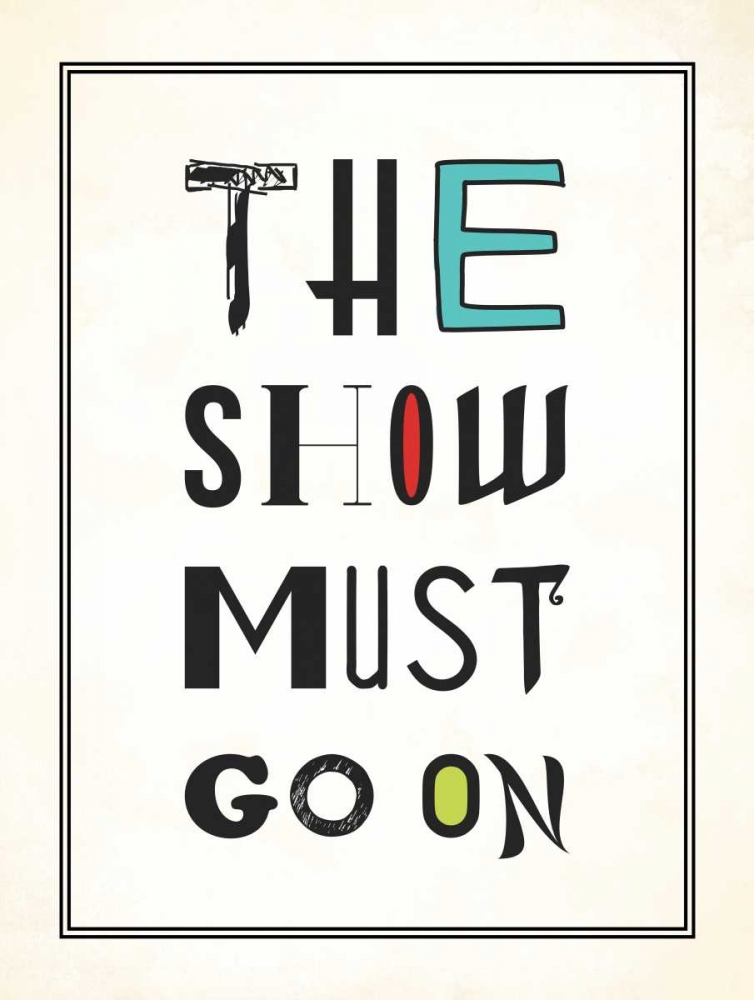 The show art print by Jace Grey for $57.95 CAD