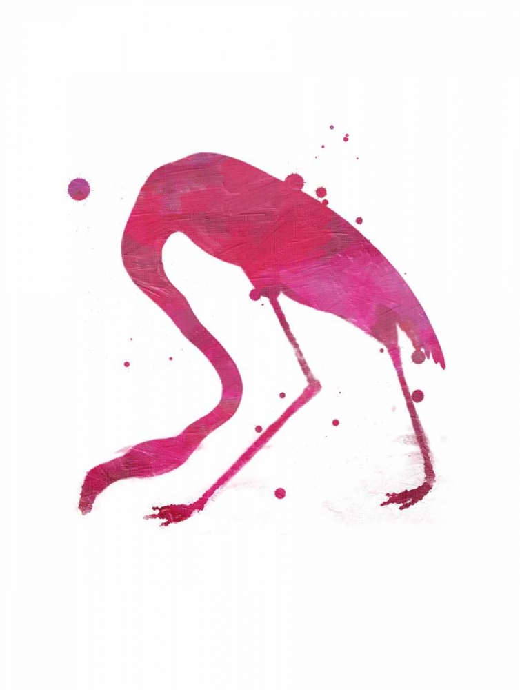 Flamingo splat art print by Jace Grey for $57.95 CAD