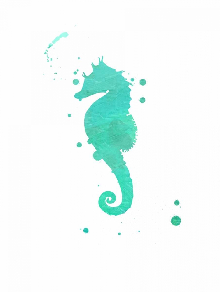 Seahorse splat art print by Jace Grey for $57.95 CAD