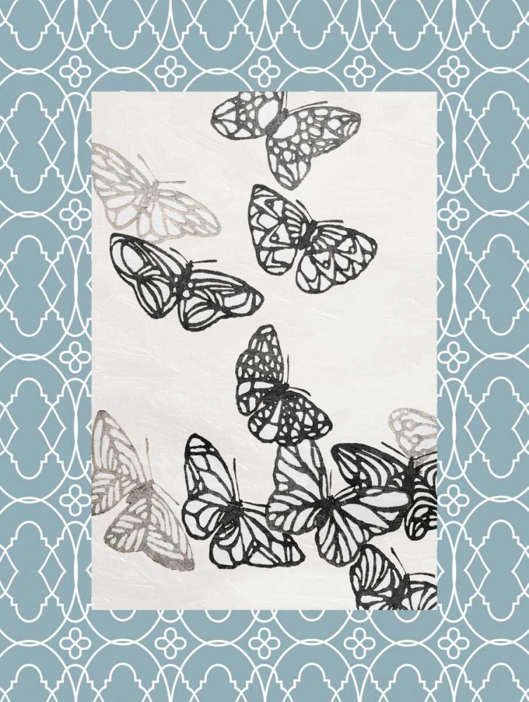 Butterfly border art print by Jace Grey for $57.95 CAD